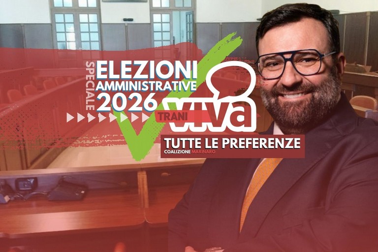 Elezioni amministrative Trani 2026, i voti per i candidati delle liste per Giacomo Marinaro