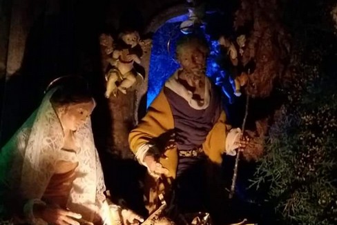 Presepe di Vito Cupertino e familiari