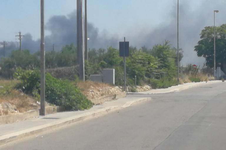 Incendio via Superga