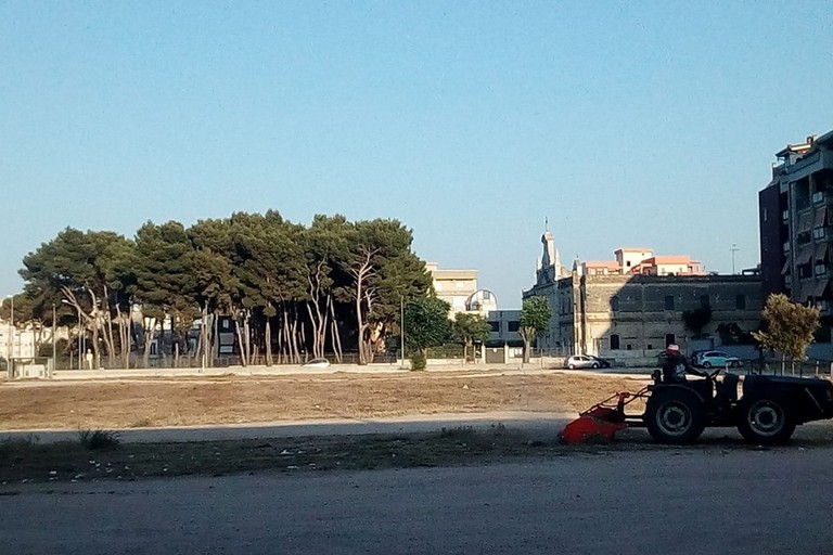Terreno bonificato in via Giachetti