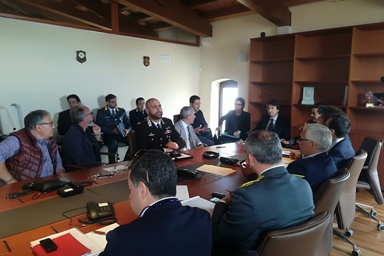 Riunione Protezione Civile