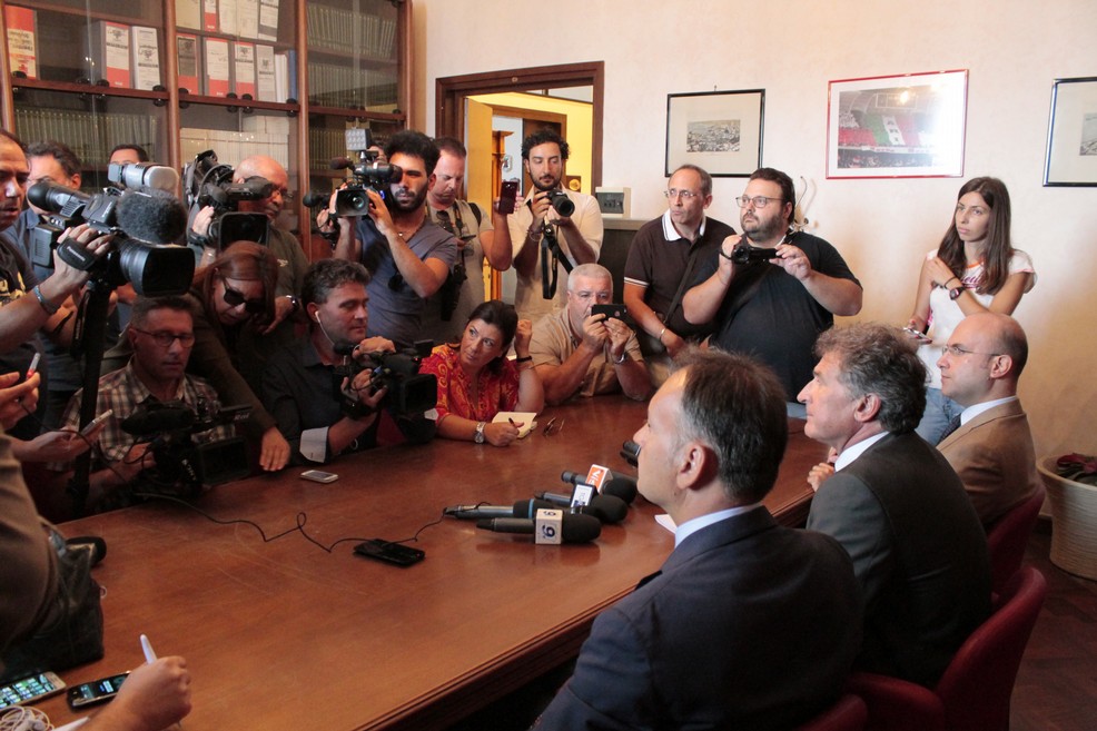 Conferenza stampa in Procura su disastro ferroviario