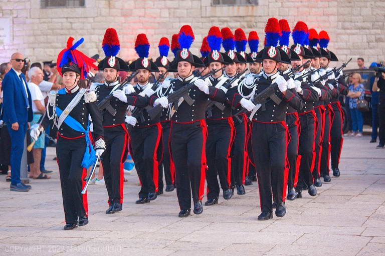 208° anniversario fondazione Arma dei Carabinieri: cerimonia a Trani. <span>Foto Mario Sculco</span>