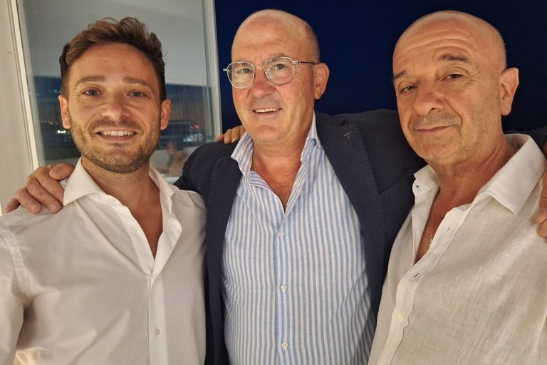 l'avvocato Losapio, don Riccardo Agresti ed Arturo Cavallaro