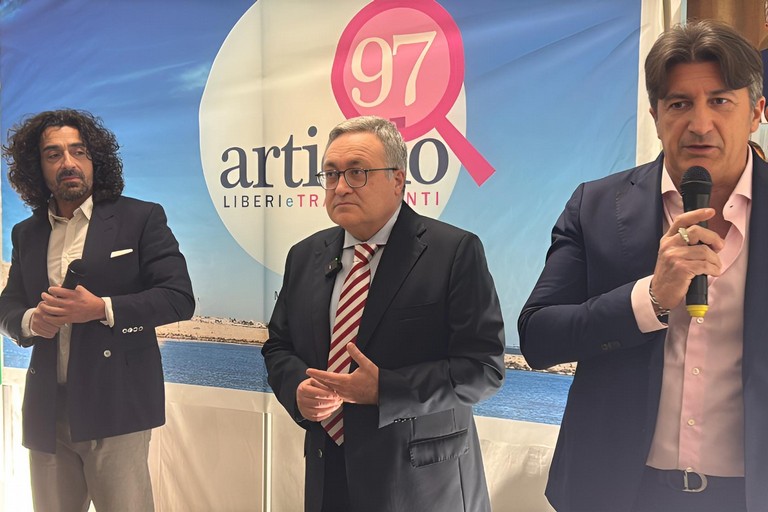 Alessandro Moscatelli (ART.97) scende in campo. <span>Foto Tonino Lacalamita</span>