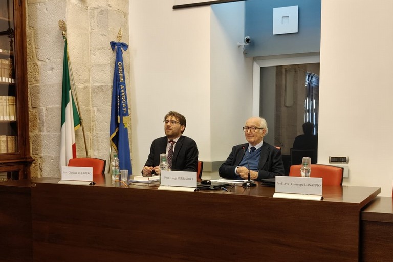 Giustizia e Politica presentazione libro Ferrajoli. <span>Foto Adriana Fabrizio</span>