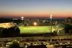 Stadio ‘Lapi’, finalmente ci siamo: completata l’accensione delle quattro torri faro