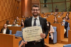 Il tranese Ruggiero Alessandro Frisardi riceve il "Premio America Giovani"