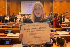 Giovani eccellenze tranesi: Angela Donno premiata a Roma dalla Fondazione Italia USA