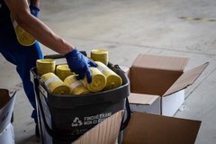 Amiu, da lunedì 10 ottobre al via la distribuzione di buste gialle per la plastica