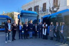 Trasporto locale sicuro e sostenibile, inaugurati i tre nuovi autobus dell'Amet