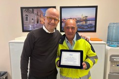 Paolo Procacci va in pensione, premiato da Amiu per la sua professionalità