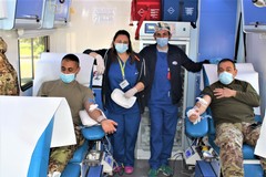 Oltre 16mila donazioni di sangue nel 2021, a Trani prezioso il contributo dell’esercito