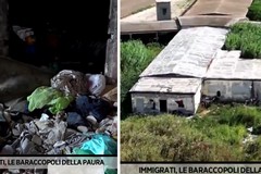 Migranti, caporalato e sfruttamento: le telecamere di Fuori dal Coro nella Bat