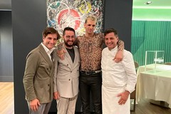 Achille Lauro festeggia i suoi 32 anni a Trani nel ristorante stellato Casa Sgarra