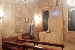 Si accendono le luci della sinagoga di Trani in ricordo della Notte dei Cristalli