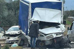 Gravissimo incidente sulla provinciale Bisceglie-Andria