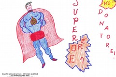 Un donatore è un supereroe: premiato un disegno della scuola D'Annunzio per il concorso Fidas
