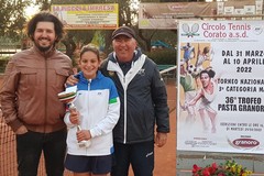 Chiara la tennista: settimane di tornei vittoriosi per una tredicenne tranese