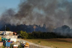 Incendio di sterpaglie in via Monte d'Alba spento grazie all'Oer Trani