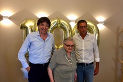 Trani in festa, tanti auguri ad Amelia Bottaro per i suoi 100 anni