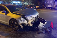 Violento incidente all'incrocio tra viale Spagna e Viale Europa, un ferito