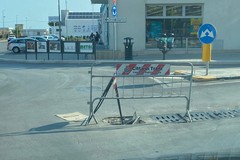 Non ancora riparato il tombino sprofondato in via Barletta