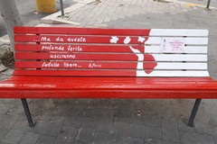 Al Pala Ferrante un murales dedicato alle donne vittime di violenza