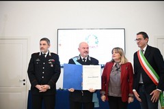 ll Tenente Colonnello Antonio Palmiotti insignito dell'Onoreficenza al Merito di Cavaliere della Repubblica