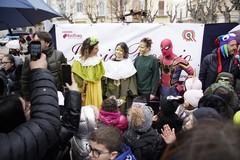 Carnevale in piazza Garibaldi, presenti oltre 500 cittadini