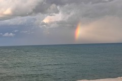 Quel pezzetto di arcobaleno in una fredda  giornata di fine estate...