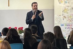 Andrea Iacomini, portavoce nazionale Unicef, ai giovanissimi di Trani:"Imparate a riconoscere gli eroi"