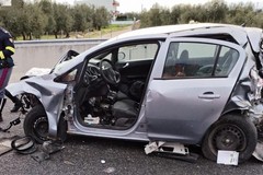 Incidente in autostrada nei pressi del casello di Trani: due feriti ricoverati ad Andria in codice rosso