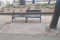 Splendida,  ma trascurata e sciupata: il triste destino della Villa comunale di Trani