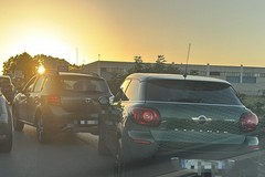 Incidente sulla Trani-Andria, due auto coinvolte e traffico in tilt