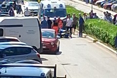 Pedone investito in corso De Gasperi, soccorso dal 118