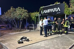 Incendio alla ex Lampara, le fiamme partite dai sotterranei della struttura