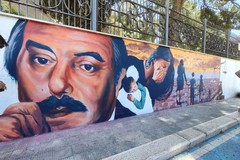 Giovanni Falcone, inaugurato il murales in via Chiarelli (Villa Comunale)