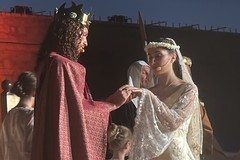 «Incendio al Castello» le immagini più belle dell'evento di Trani