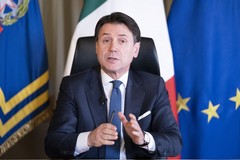 Il presidente del M5S Giuseppe Conte a Trani il 14 settembre