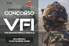 Aperto il bando per diventare 'Volontario in ferma iniziale dell’Esercito'