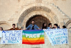 Gli studenti di Trani marciano contro la violenza