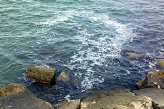 Un tratto del mare di Trani tra i peggiori della Puglia