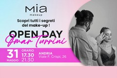 Omar Turrini for Mia makeup: domani l'evento ad Andria