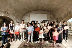 I giovani allievi della "Sarro" a Palazzo "Beltrani"