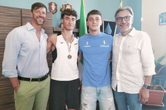 Belardi verso gli Europei, Trani fa squadra: il sindaco celebra atleti e tecnici del salto con l'asta tranese