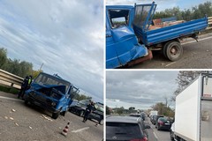 Incidente sulla SS16 bis tra Trani e Barletta: traffico intenso