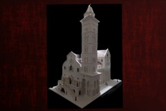 Cattedrale di Trani riprodotta in Lego, l'opera è di Maurizio Lampis