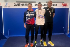 Il tranese Nicola Muciaccia si classifica secondo sui 3000 metri  ai Campionati Italiani Master Indoor cat. M55