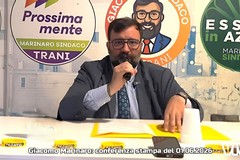Giacomo Marinaro: la conferenza stampa post I turno Amm.ve 2026